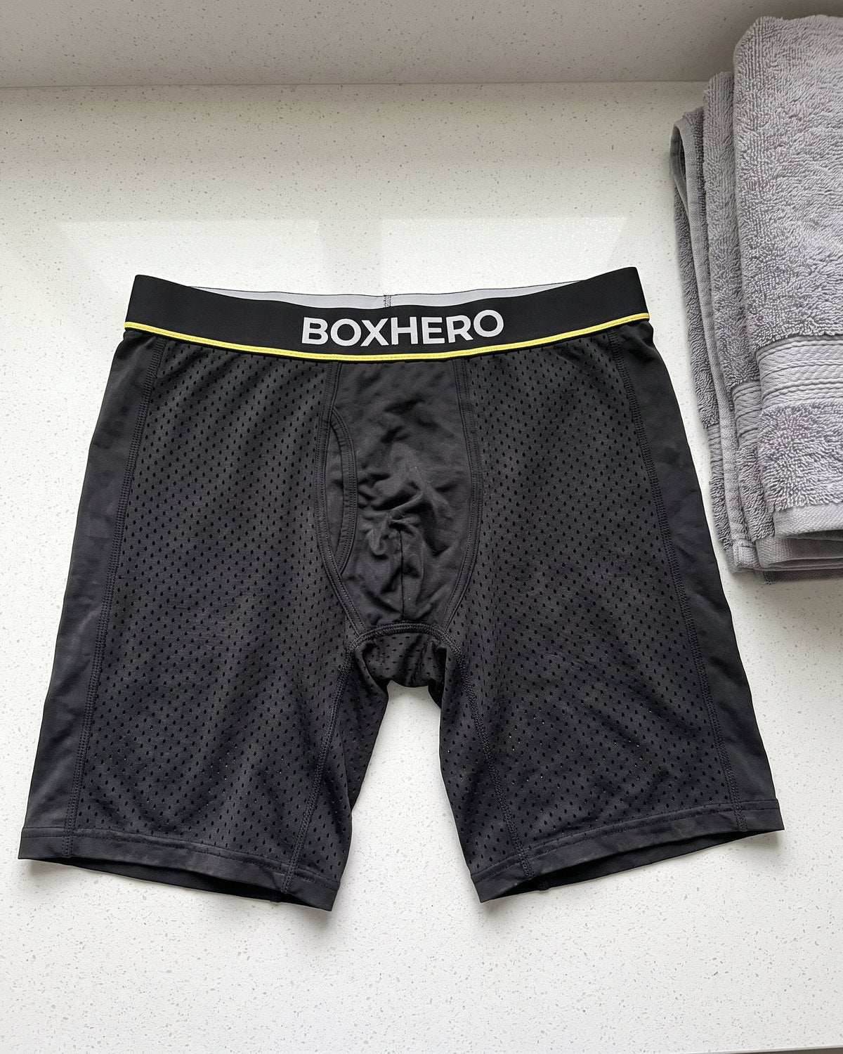 A BoxHero 2.0 pair after months of washing, still intact