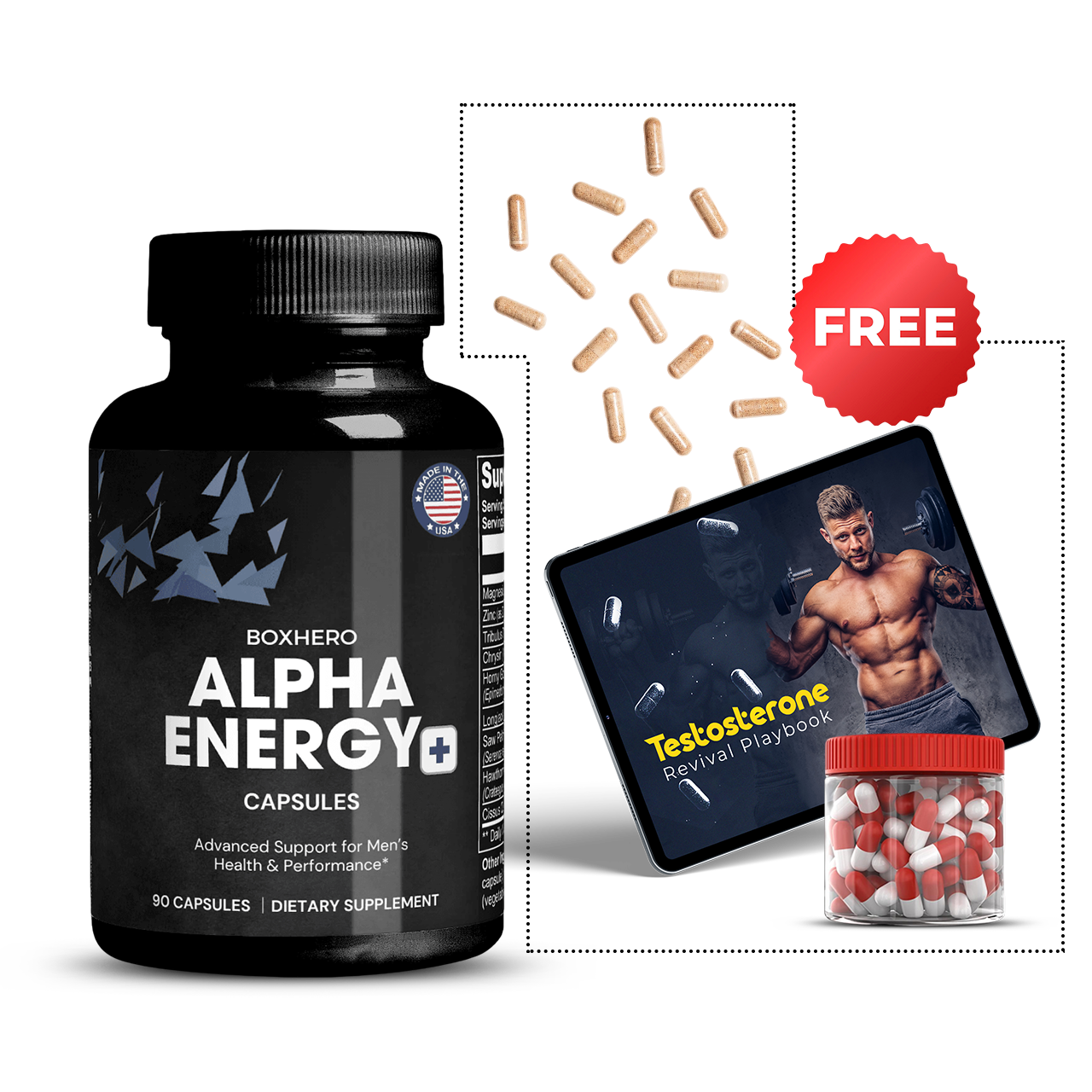 Testohero Alpha Energy 1 Bottle