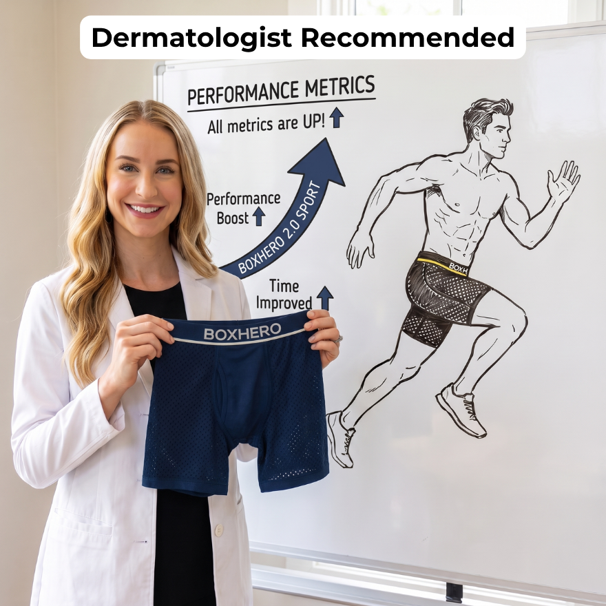 Finally — Running Boxers That Don't Chafe, Ride Up, or Stick to Your Thighs.