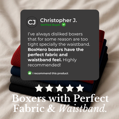 Boxers Reinvented: Sustainable Comfort That Moves With You
