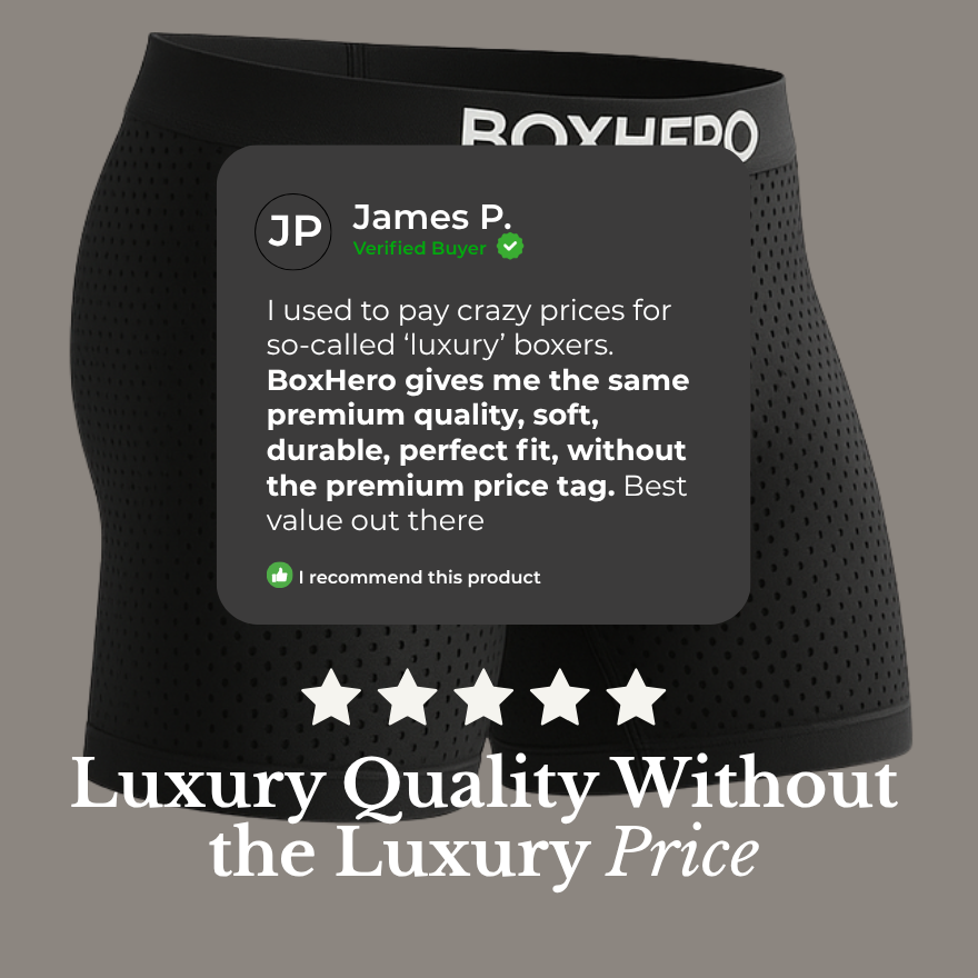 Boxers Reinvented: Sustainable Comfort That Moves With You