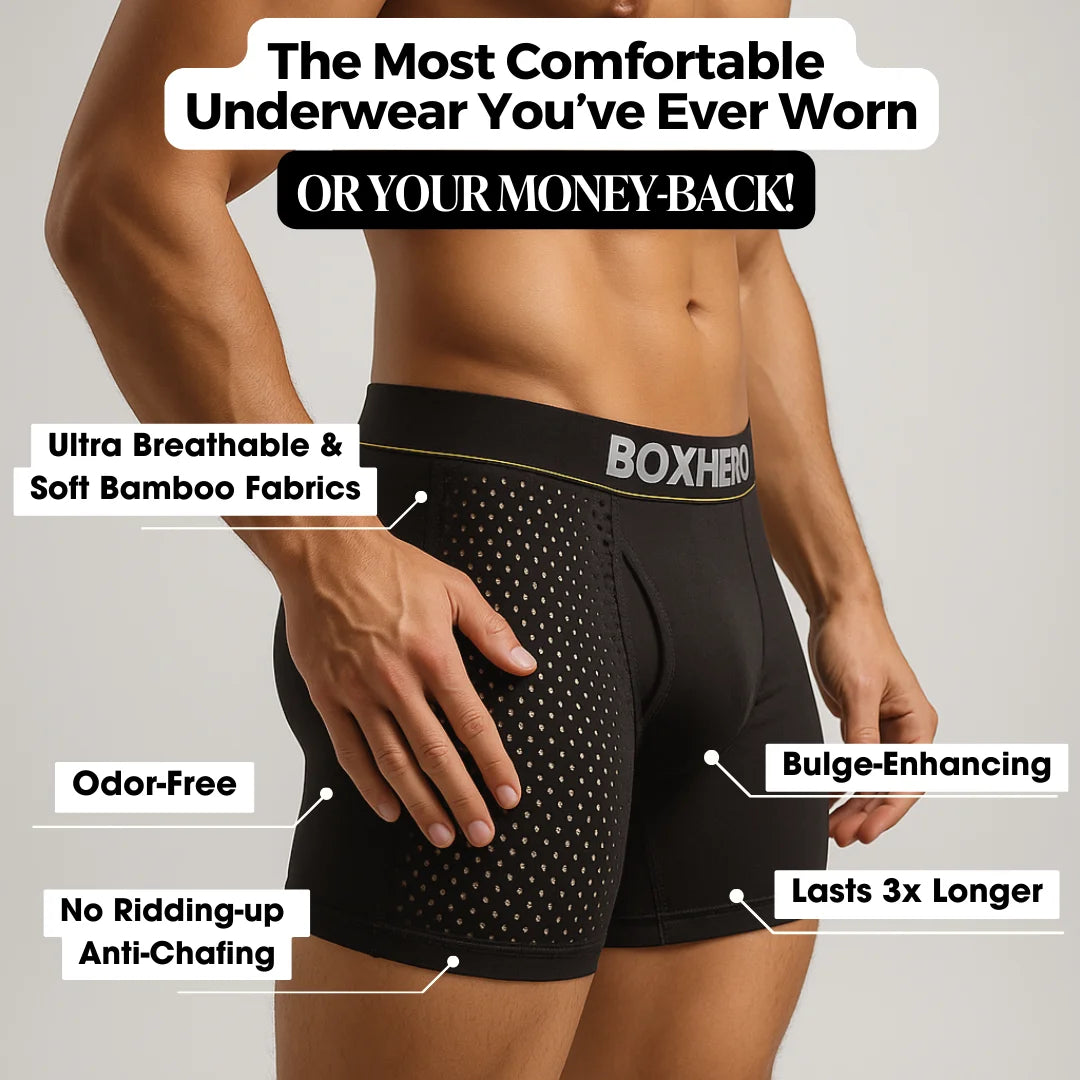 Finally, Reinvented Premium Boxers That Actually Feel Amazing All Day