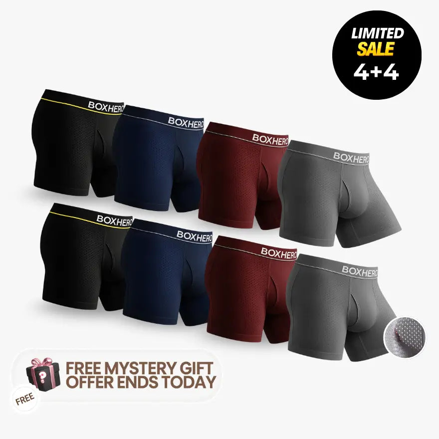 BOXER DE FIBRA DE BAMBÚ: PARA COMODIDAD DURANTE TODO EL DÍA