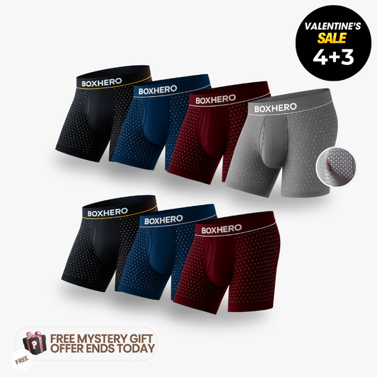 BOXER DE FIBRA DE BAMBÚ: PARA COMODIDAD DURANTE TODO EL DÍA