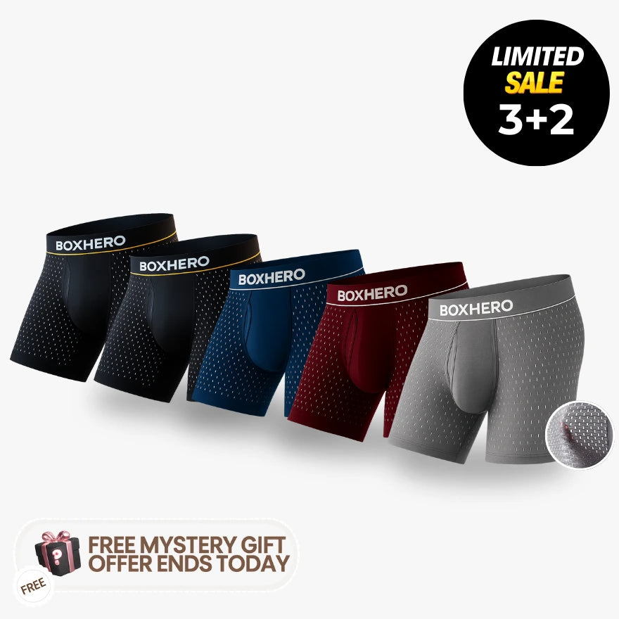 Finally, Reinvented Premium Boxers That Actually Feel Amazing All Day