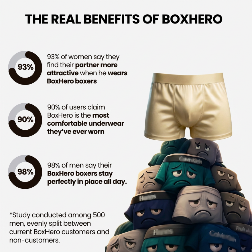 Boxers Reinvented: Boxhero Premium Silk Boxer Shorts