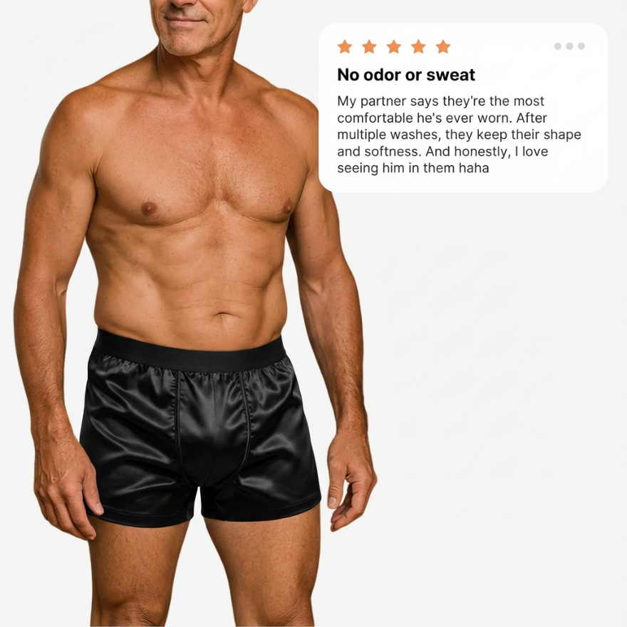 Boxers Reinvented: Boxhero Premium Silk Boxer Shorts