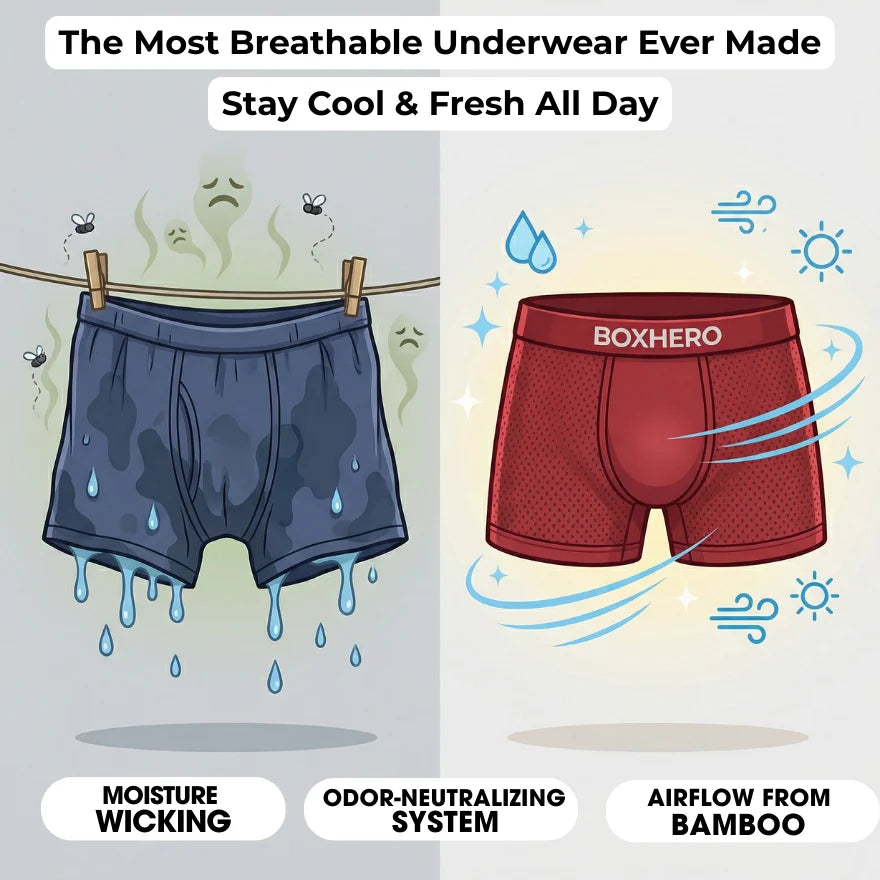 Boxers Reinvented: Sustainable Comfort That Moves With You