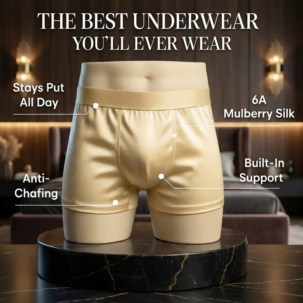 Boxers Reinvented: Boxhero Premium Silk Boxer Shorts