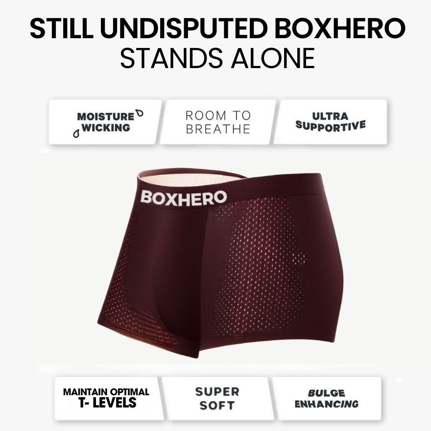 BOXHERO BAMBOO FIBRE BOXER SHORTS  1.0 - FOR ALL-DAY COMFORT & SUSTAINABILITY