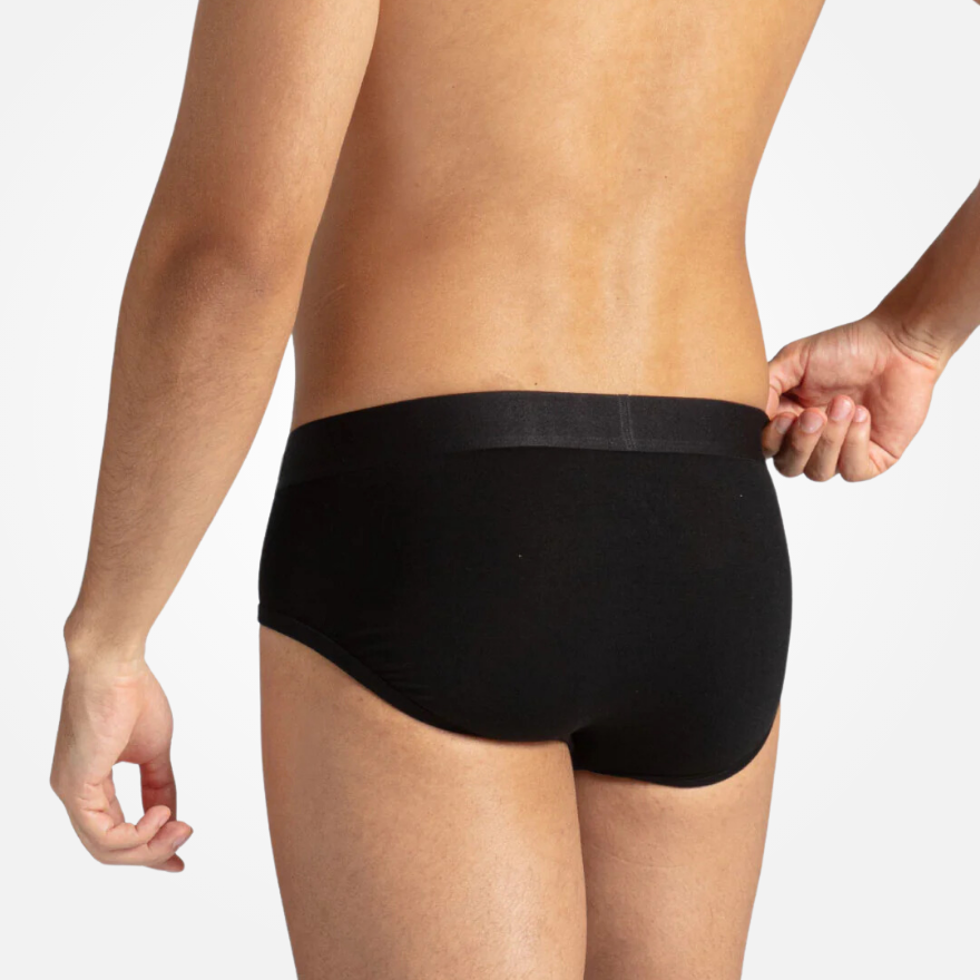 PACK OF 2 BAMBOO FIBER BRIEFS + 1 FREE