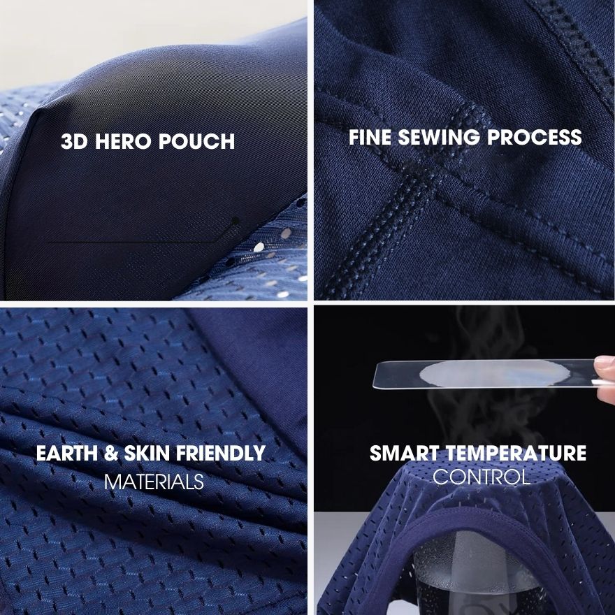 BOXHERO BAMBOO FIBRE BOXER SHORTS - FOR ALL-DAY COMFORT