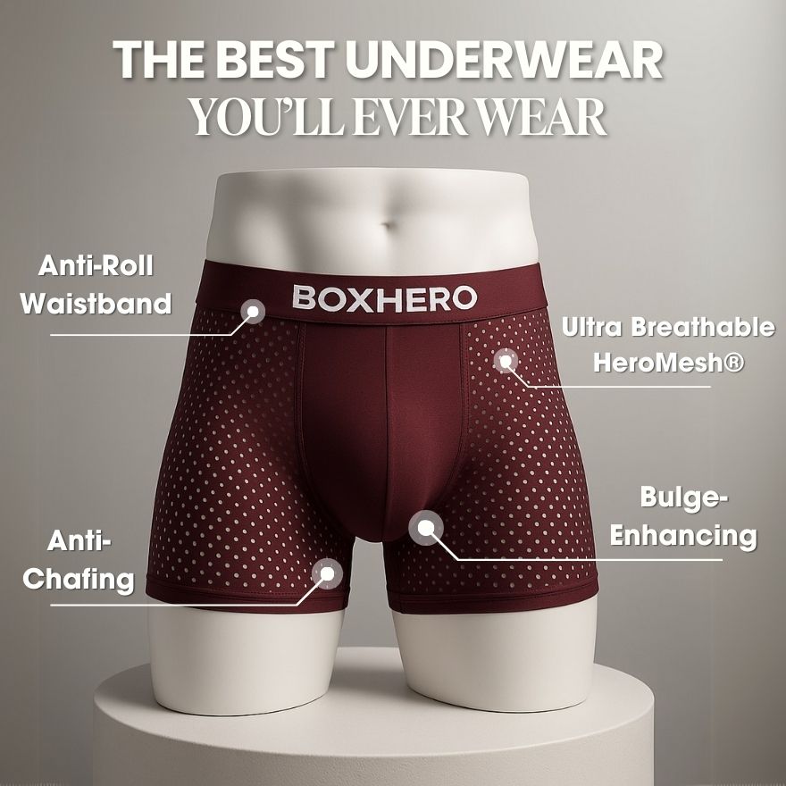 BOXER EN FIBRE DE BAMBOU - POUR UN CONFORT TOUTE LA JOURNÉE