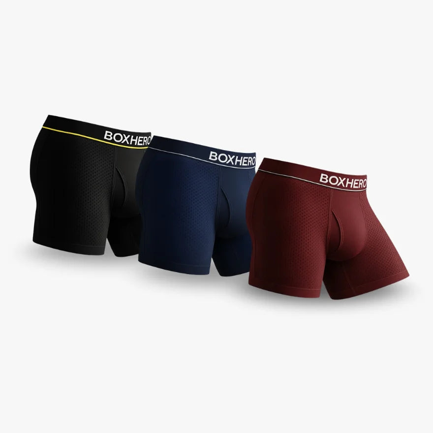 3-Pack Boxhero 2.0 Bamboo Boxers