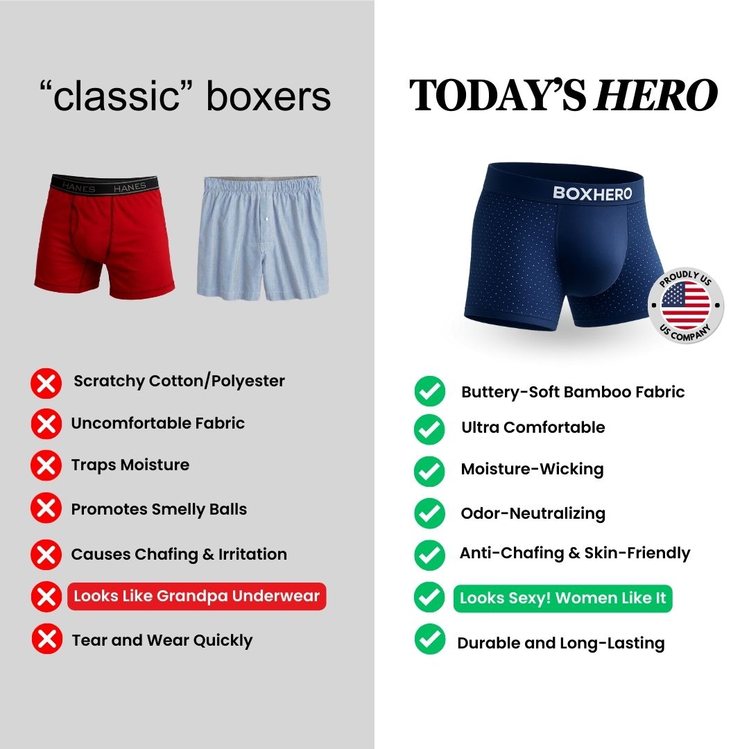 Boxer Stuff LIMITED: Boxhero Men's Mystery Boxer Brief 8-Pack Bundle