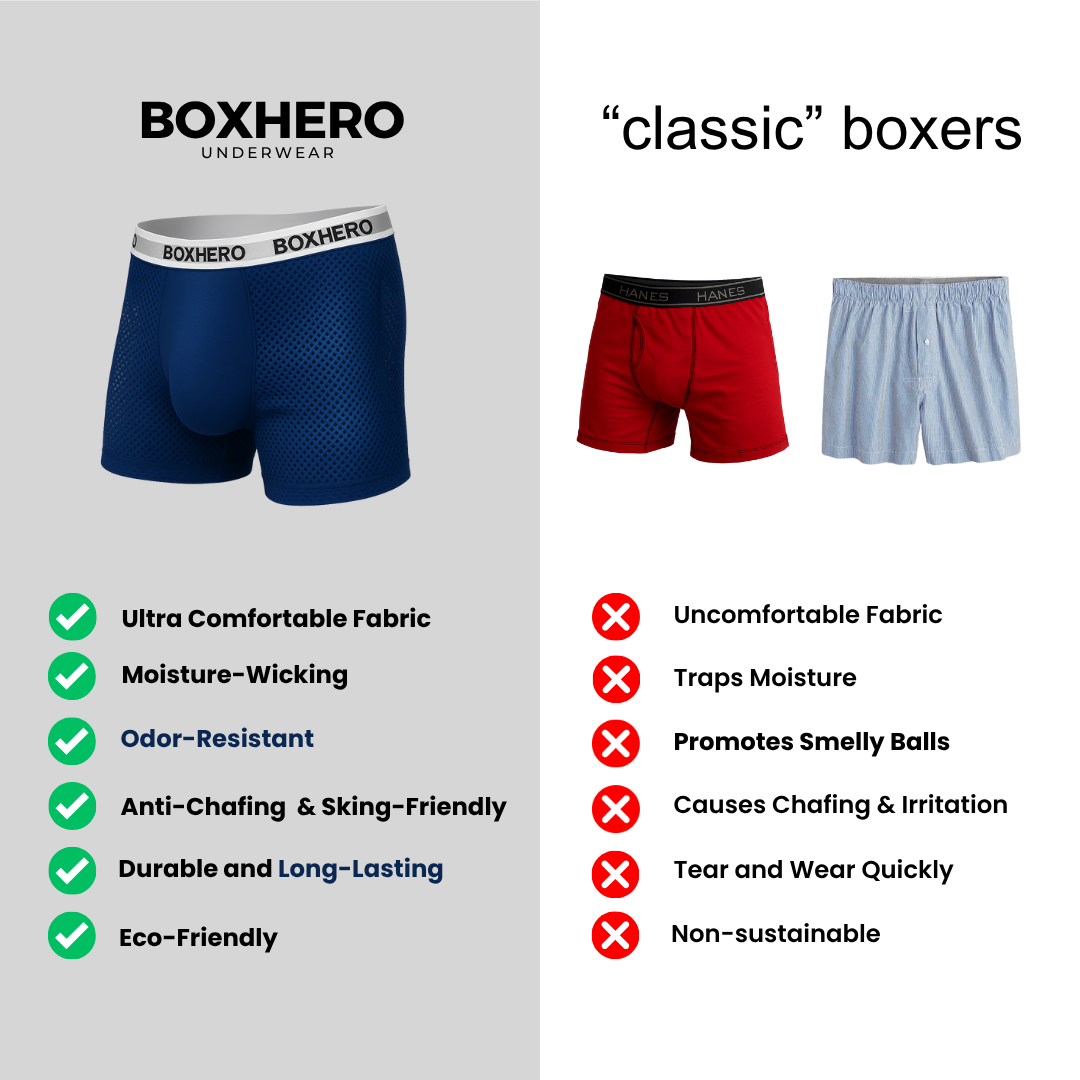Boxers Reinvented: Sustainable Comfort That Moves With You