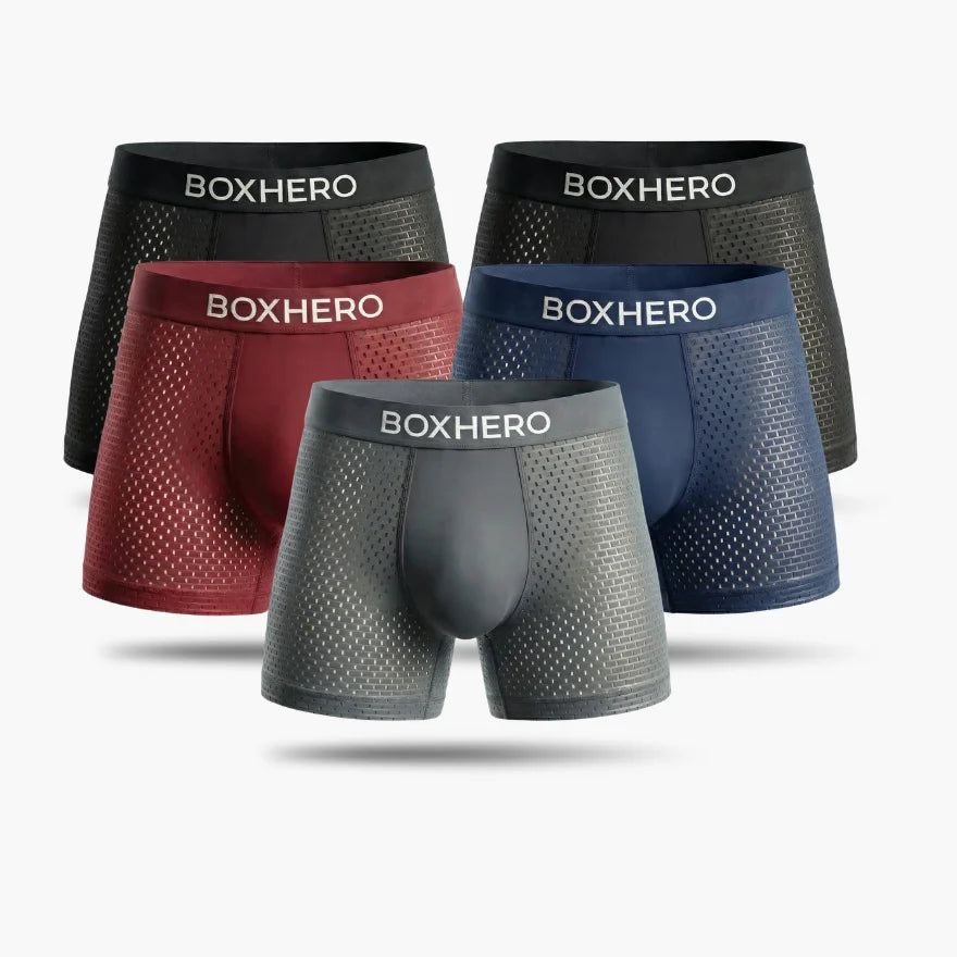 Red Boxers Bundle Boxers Reinvented: Sustainable Comfort That Moves With You – Boxhero
