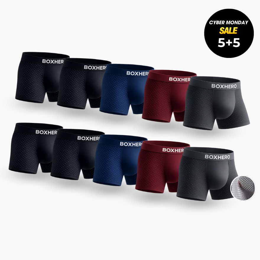 BOXER EN FIBRE DE BAMBOU - POUR UN CONFORT TOUTE LA JOURNÉE