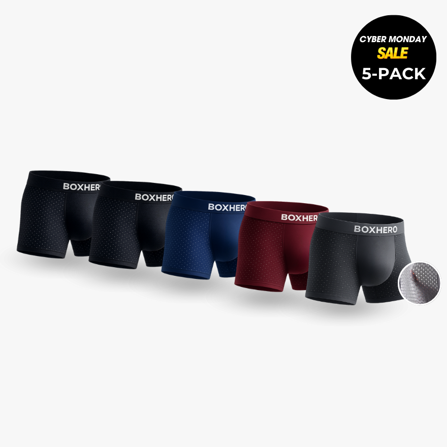 Boxers Reinvented: Sustainable Comfort That Moves With You 5-PACK