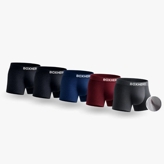 Boxers Reinvented: Sustainable Comfort That Moves With You 5-PACK