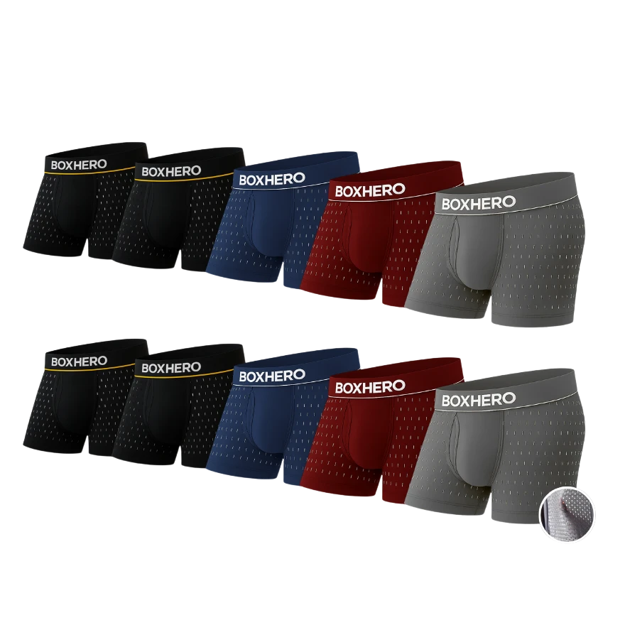 BOXHERO 2.0 BAMBOO FIBRE BOXER SHORTS - ALL-DAY COMFORT REINVENTED