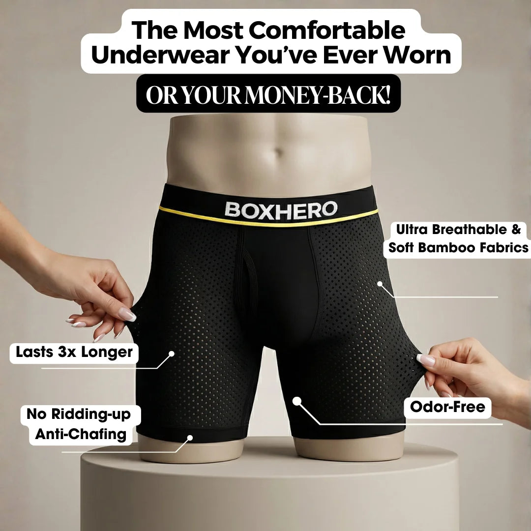 Finally, Reinvented Premium Boxers That Actually Feel Amazing All Day