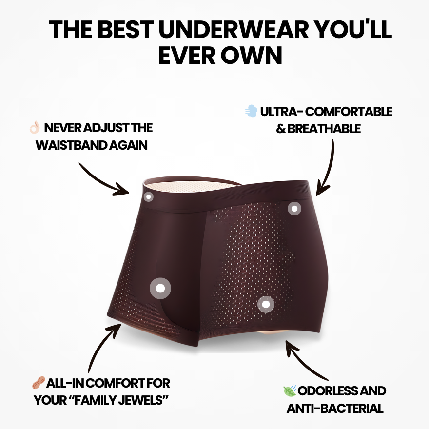 BAMBOO FIBRE BOXER SHORTS - FOR ALL-DAY COMFORT - Boxhero