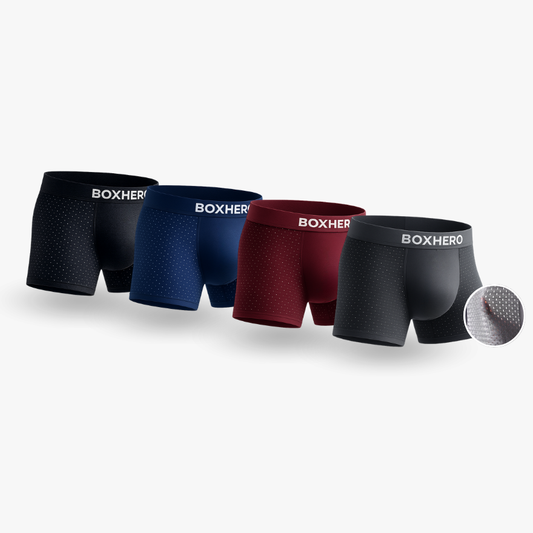 4-Pack Boxhero 1.0 Bamboo Boxers