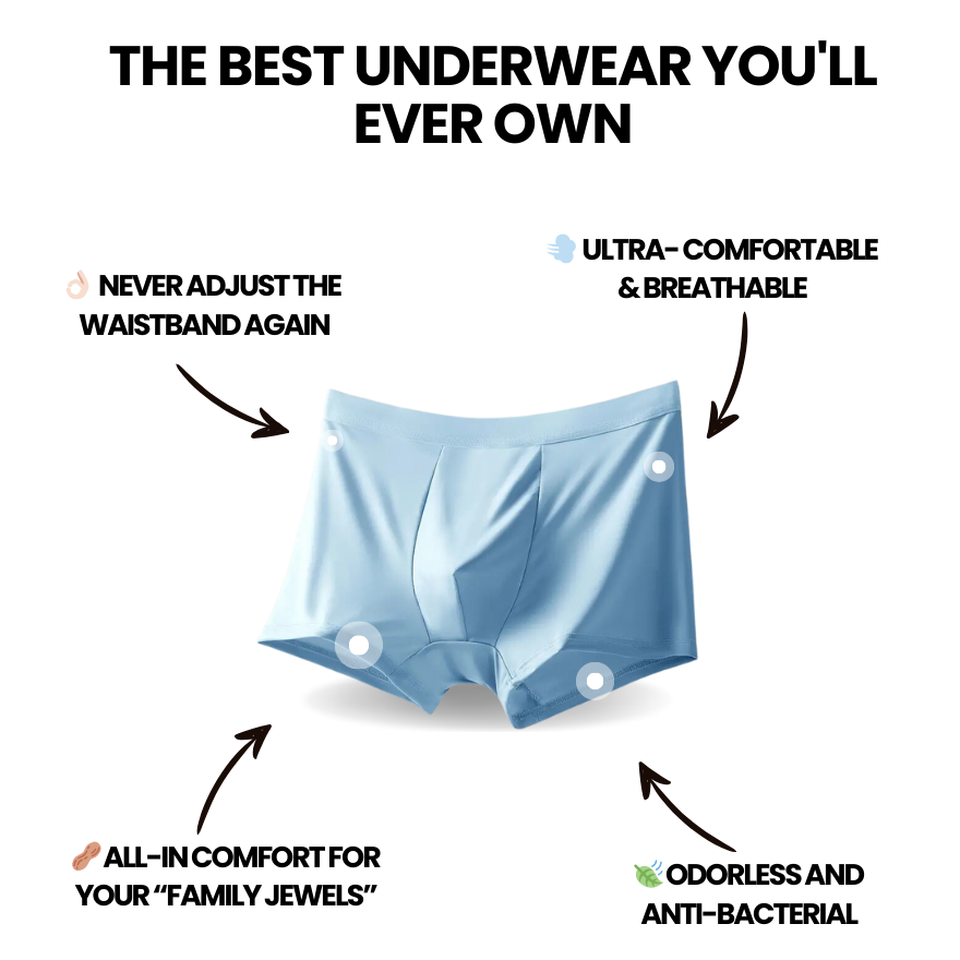 ULTRA-THIN SEAMLESS BOXER SHORTS