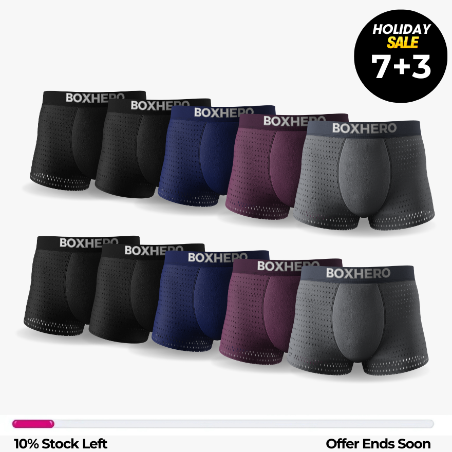 BOXHERO BAMBOO FIBRE BOXER SHORTS  1.0 - FOR ALL-DAY COMFORT