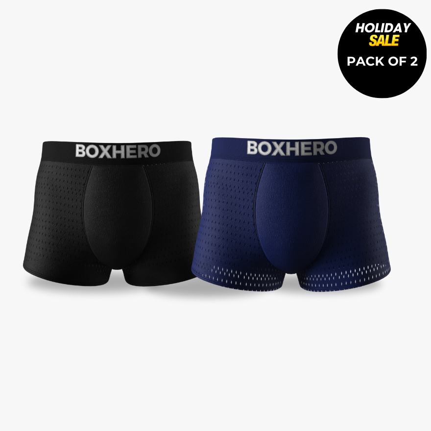 -BOXHERO BAMBOO FIBRE BOXER SHORTS  1.0 - FOR ALL-DAY COMFORT