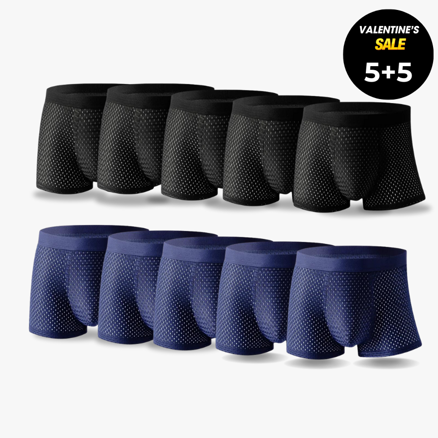 BAMBOO FIBRE BOXER SHORTS - FOR ALL-DAY COMFORT