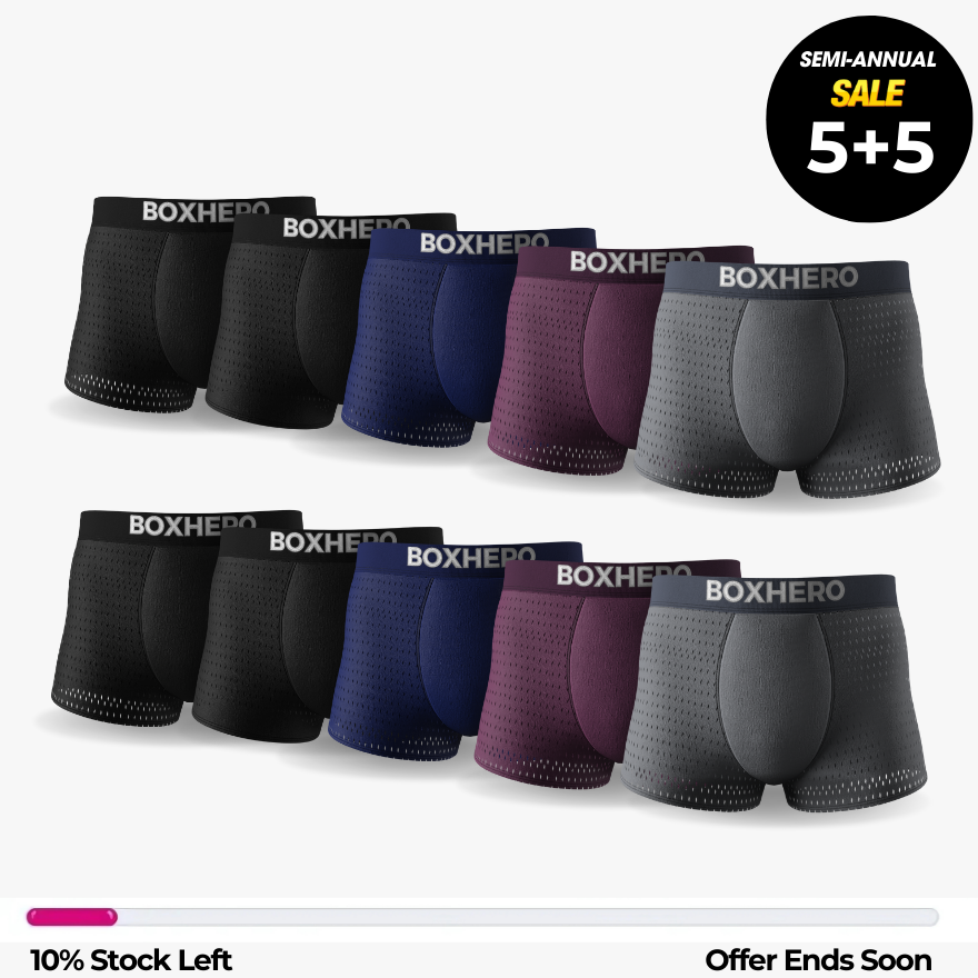 BOXHERO BAMBOO FIBRE BOXER SHORTS  1.0 - FOR ALL-DAY COMFORT