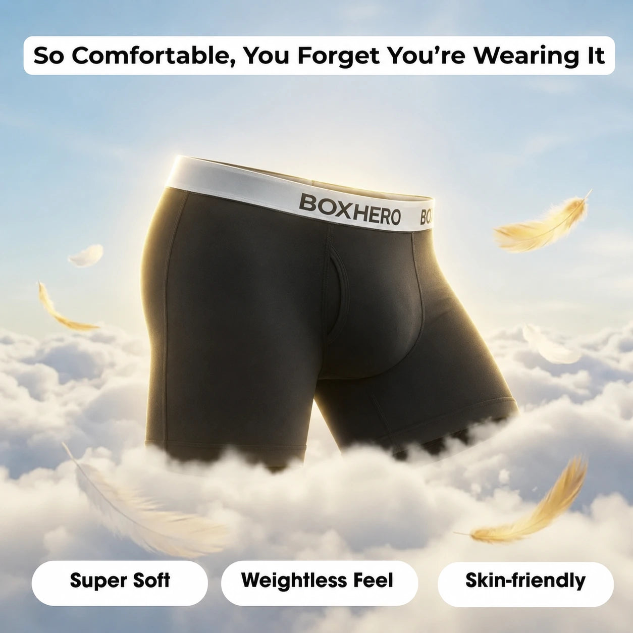 Boxhero INFEEL 6" — The Boxer That Feels Like Air