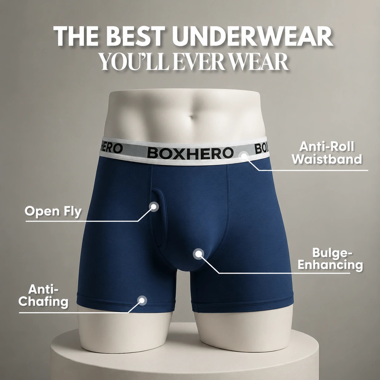 Boxhero INFEEL 6" — The Boxer That Feels Like Air