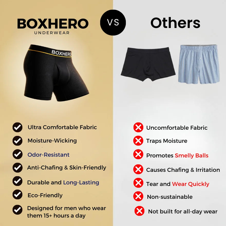 Finally, Reinvented Premium Boxers That Actually Feel Amazing All Day
