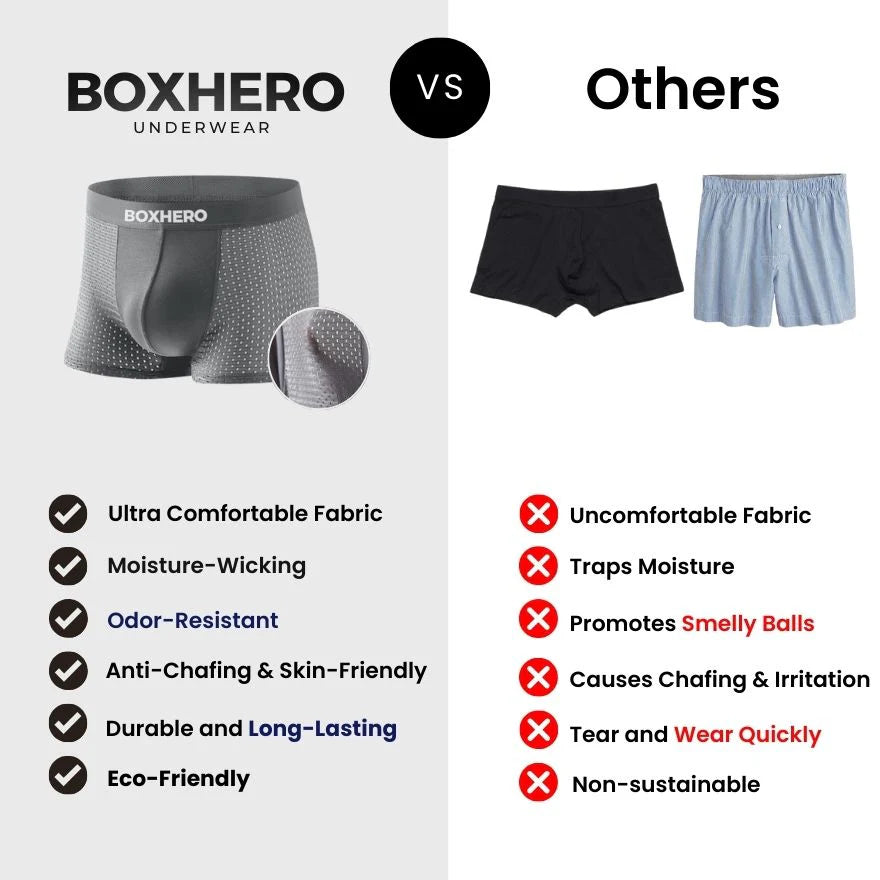 BOXER DE FIBRA DE BAMBÚ: PARA COMODIDAD DURANTE TODO EL DÍA
