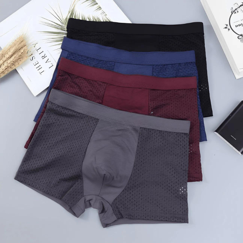 BAMBOO FIBRE BOXER SHORTS - FOR ALL-DAY COMFORTS - Boxhero