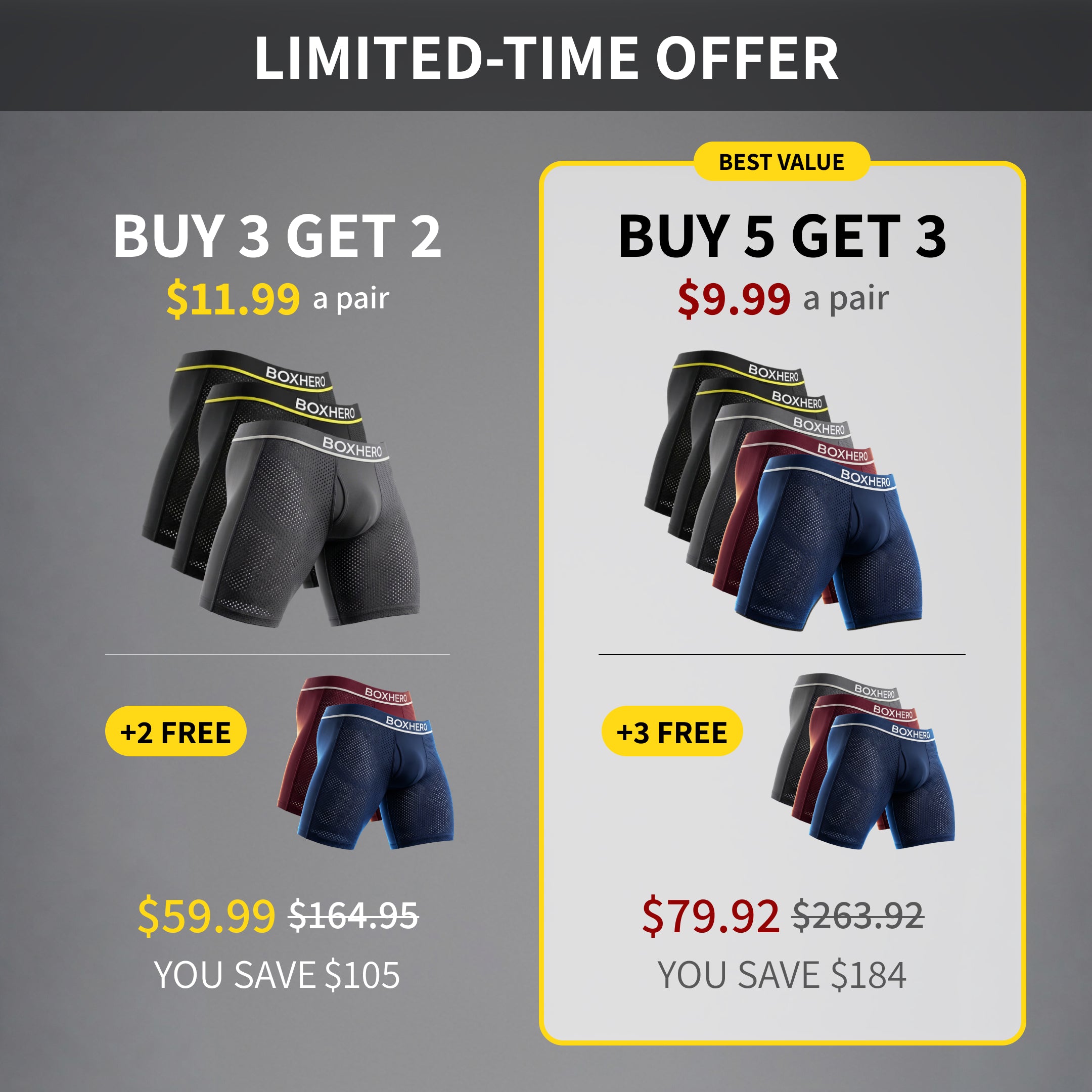 C Finally, Reinvented Premium Boxers That Actually Feel Amazing All Day
