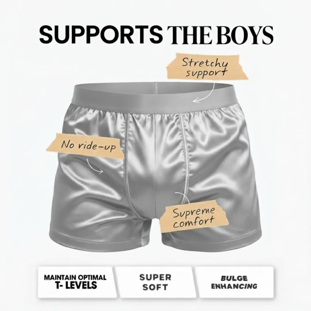 Boxers Reinvented: Boxhero Premium Silk Boxer Shorts