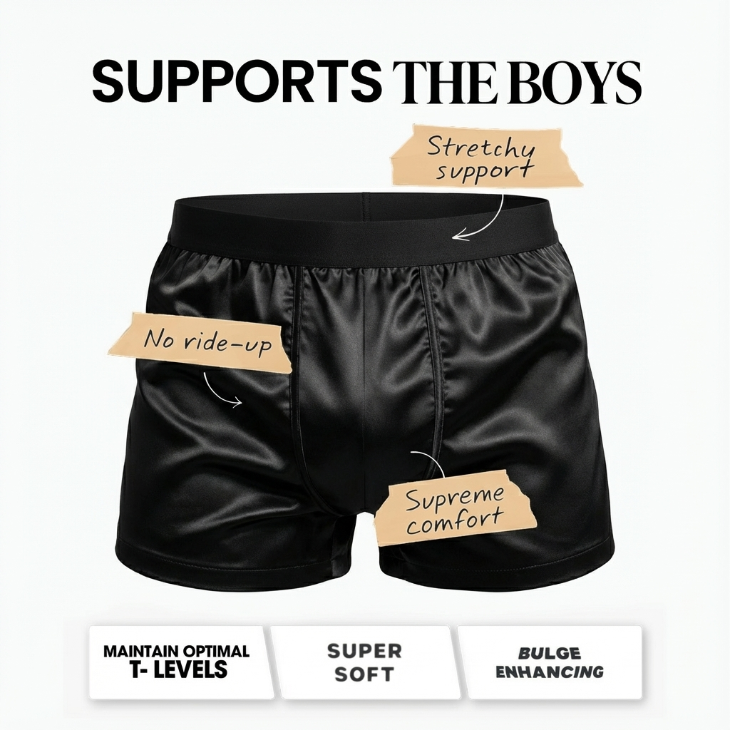 Boxers Reinvented: Boxhero Premium Silk Boxer Shorts