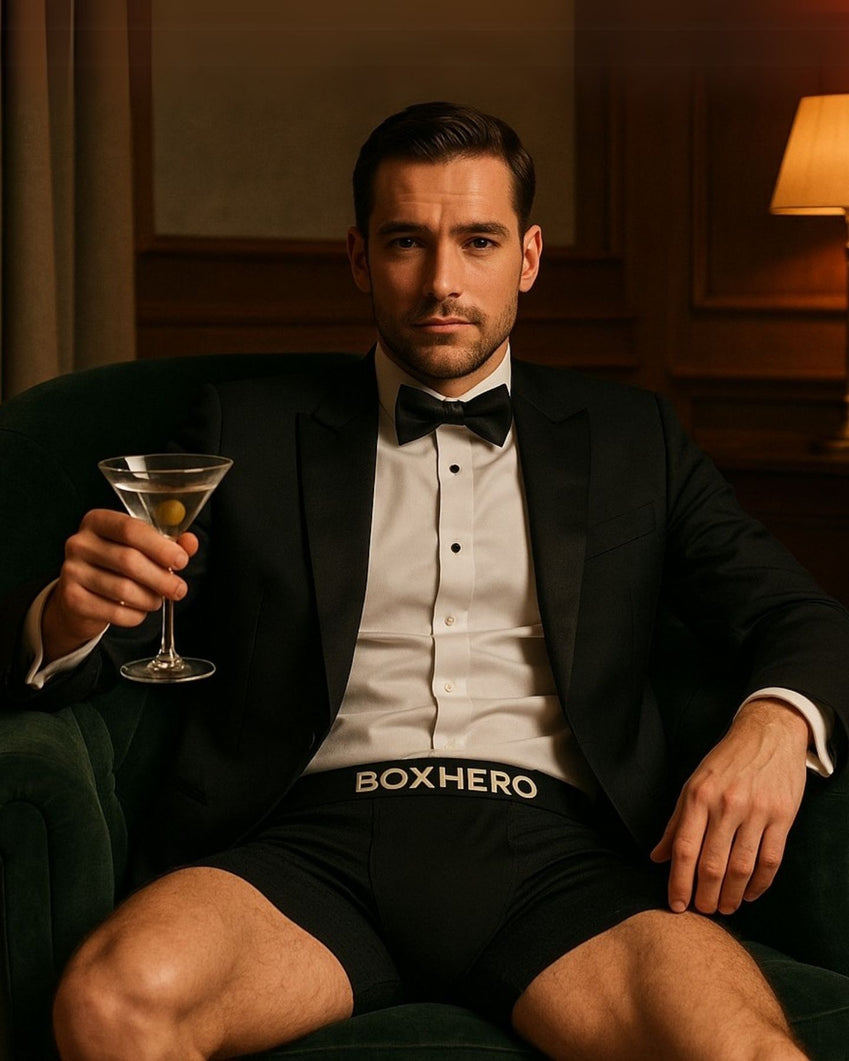 The BoxHero Guarantee Gentleman