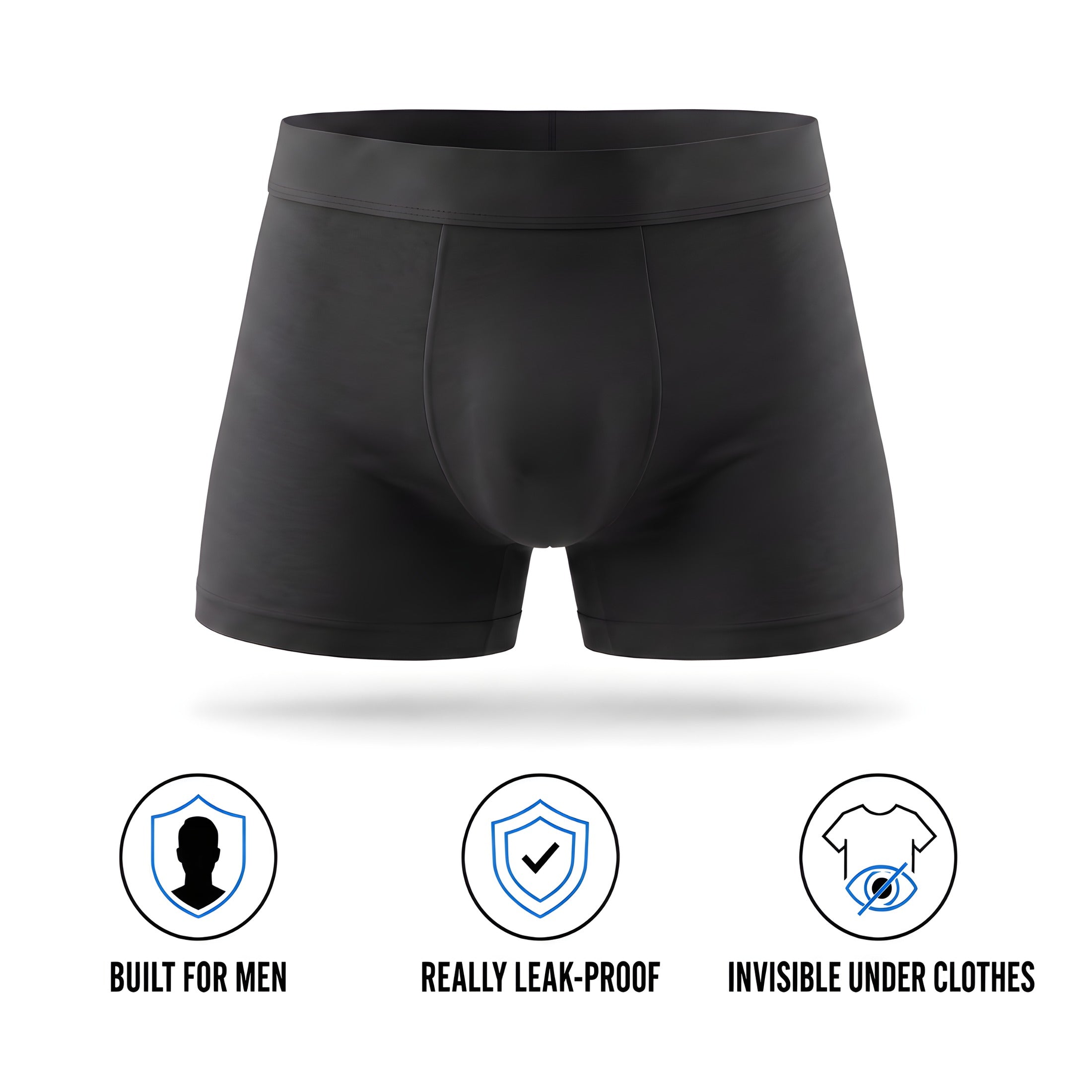 Finally — Boxers That Keep You Dry All Day. No Pads. No Diapers. No One Knows.