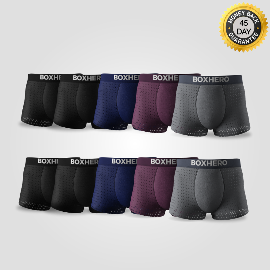 BOXHERO BAMBOO FIBRE BOXER SHORTS  1.0 - FOR ALL-DAY COMFORT