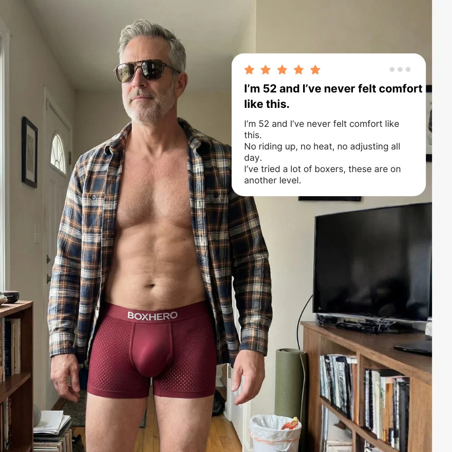 Boxers Reinvented: Sustainable Comfort That Moves With You