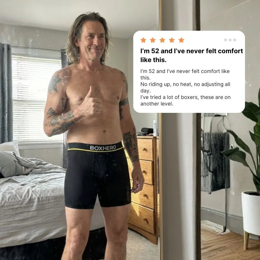 Finally, Reinvented Premium Boxers That Actually Feel Amazing All Day