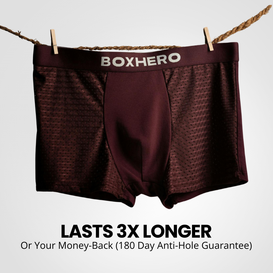 BOXHERO BAMBOO FIBRE BOXER SHORTS  1.0 - FOR ALL-DAY COMFORT