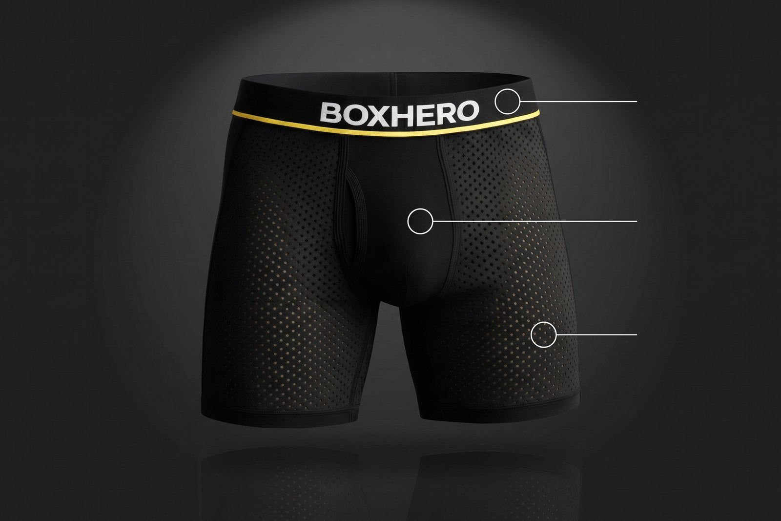 The BoxHero 2.0 and its three zones: waistband, pouch, thigh