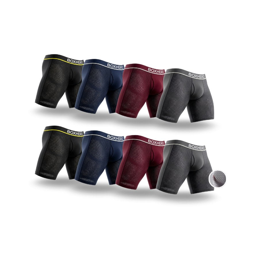 BoxHero 2.0 8-pack: black, blue, red and grey