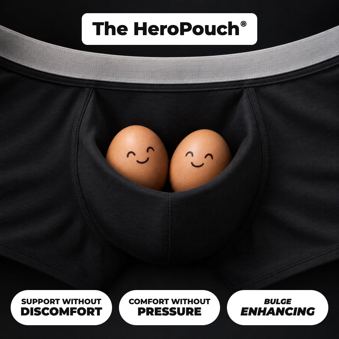 The HeroPouch: inner 3D pouch of the BoxHero Infeel boxer